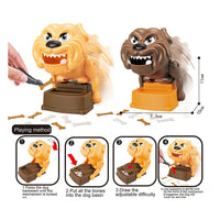 HKM-937363 Evil Dog Mouth Bite Finger Game Toy for Fun Family Pranks and Decompression Activities