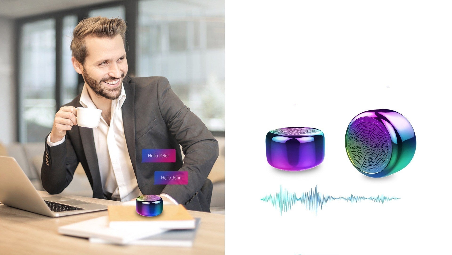 HKM-937427 Portable Bluetooth Mini Speaker with Built-in Lithium Battery, Dust-Proof and Drop-Proof Design, 6-Hour Playtime, USB Powered