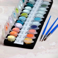 HKM-937491 Frameless Digital Oil Painting in Classic 24 Colors on Linen - Modern Simplicity Artwork