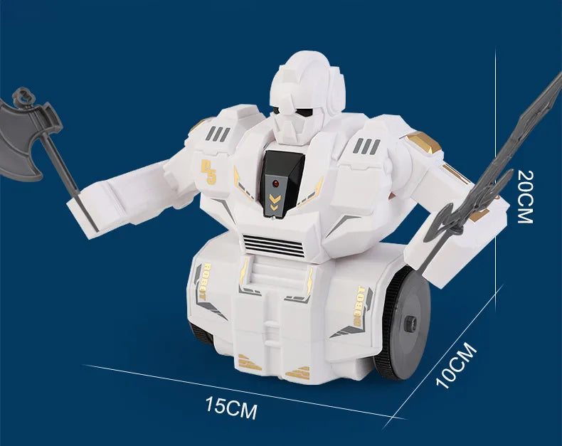 HKM-937555 Remote Control Battle Robot Toy - Smart Interactive Combat Robot for Kids, Ages 2+