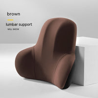 HKM-937683 Ergonomic Lumbar and Headrest Cushion for Car, Home, and Office
