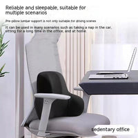 HKM-937683 Ergonomic Lumbar and Headrest Cushion for Car, Home, and Office