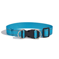 HKM-937683 Portable Nylon Dog Collar and Leash Set in Multiple Colors