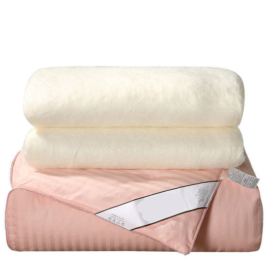 HKM-937875 Cotton Thickened Silk Air Conditioner Quilt - Antibacterial, Soft and Stylish