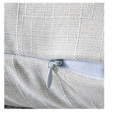 HKM-937875 Solid Color Square Pillowcase - Soft Blended Material, Available in 45x45cm, 60x60cm, and 70x70cm Sizes