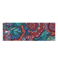 HKM-937939 Non-Slip Yoga Mat Towel for Meditation, Dancing, and Fitness - Available in 5 Stylish Designs (160x80cm, 2mm Thick)