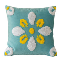HKM-938003 Three-Dimensional Tufted Pillowcase for Sofa and Bedside - 45x45cm Polyester Fiber Insert