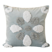 HKM-938003 Three-Dimensional Tufted Pillowcase for Sofa and Bedside - 45x45cm Polyester Fiber Insert