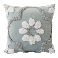 HKM-938003 Three-Dimensional Tufted Pillowcase for Sofa and Bedside - 45x45cm Polyester Fiber Insert