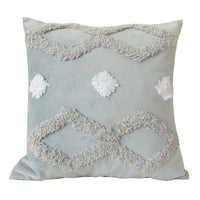 HKM-938003 Three-Dimensional Tufted Pillowcase for Sofa and Bedside - 45x45cm Polyester Fiber Insert