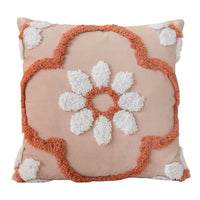 HKM-938003 Three-Dimensional Tufted Pillowcase for Sofa and Bedside - 45x45cm Polyester Fiber Insert