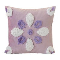 HKM-938003 Three-Dimensional Tufted Pillowcase for Sofa and Bedside - 45x45cm Polyester Fiber Insert