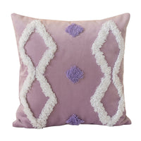 HKM-938003 Three-Dimensional Tufted Pillowcase for Sofa and Bedside - 45x45cm Polyester Fiber Insert