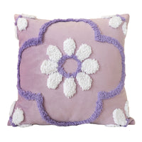 HKM-938003 Three-Dimensional Tufted Pillowcase for Sofa and Bedside - 45x45cm Polyester Fiber Insert