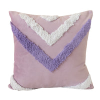 HKM-938003 Three-Dimensional Tufted Pillowcase for Sofa and Bedside - 45x45cm Polyester Fiber Insert