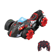 HKM-938131 Flash Spray Shark 2.4GHz Remote Control Stunt Car with Light and Music, Electric Drift Truck for Indoor and Outdoor Fun