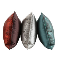 HKM-938259 Modern Landscape Pillowcase in New Wine Red, Dark Green, Coffee, and Silver Gray, Multiple Sizes Available