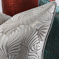HKM-938259 Modern Landscape Pillowcase in New Wine Red, Dark Green, Coffee, and Silver Gray, Multiple Sizes Available