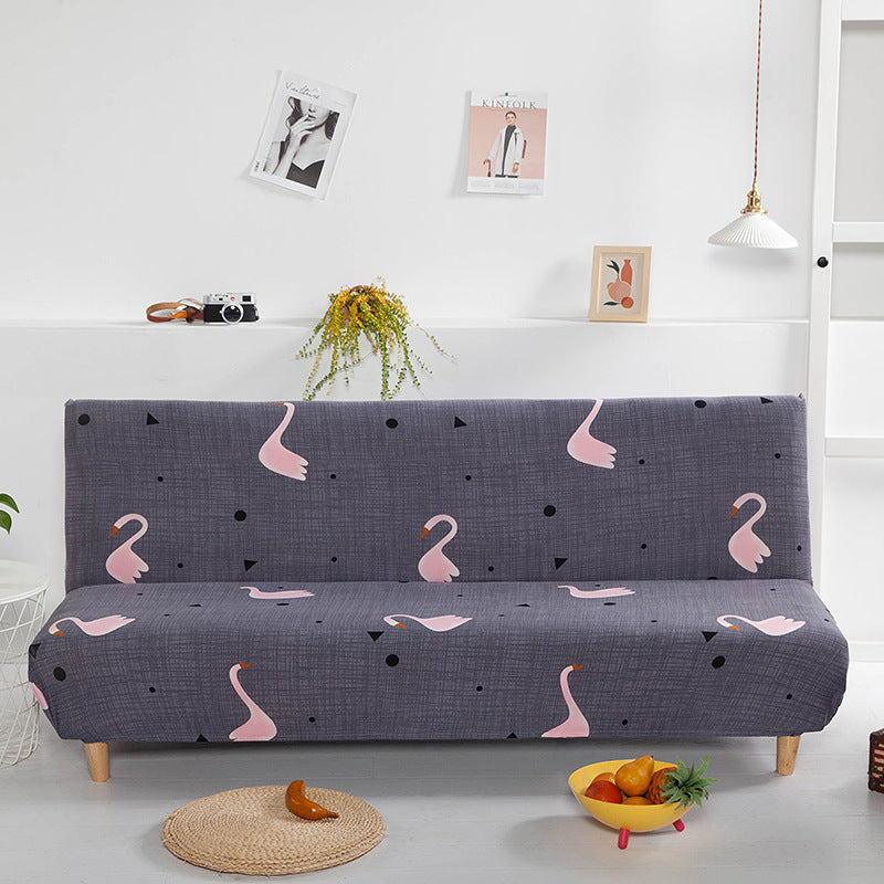 KTX-938515 Stretch Folding Sofa Slipcover with Various Pattern Options - Modern Dust Cover for Comfortable Living Spaces