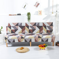 HKM-938515 Stretch Folding Sofa Slipcover with Various Pattern Options - Modern Dust Cover for Comfortable Living Spaces
