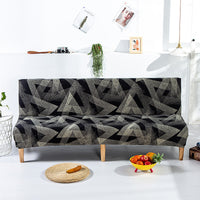 HKM-938515 Stretch Folding Sofa Slipcover with Various Pattern Options - Modern Dust Cover for Comfortable Living Spaces
