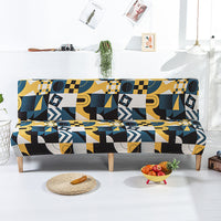 HKM-938515 Stretch Folding Sofa Slipcover with Various Pattern Options - Modern Dust Cover for Comfortable Living Spaces