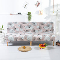 HKM-938515 Stretch Folding Sofa Slipcover with Various Pattern Options - Modern Dust Cover for Comfortable Living Spaces