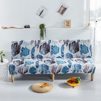 HKM-938515 Stretch Folding Sofa Slipcover with Various Pattern Options - Modern Dust Cover for Comfortable Living Spaces