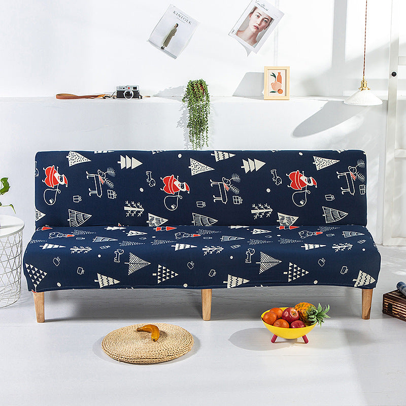 KTX-938515 Stretch Folding Sofa Slipcover with Various Pattern Options - Modern Dust Cover for Comfortable Living Spaces