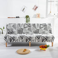 HKM-938515 Stretch Folding Sofa Slipcover with Various Pattern Options - Modern Dust Cover for Comfortable Living Spaces