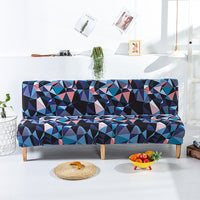 HKM-938515 Stretch Folding Sofa Slipcover with Various Pattern Options - Modern Dust Cover for Comfortable Living Spaces