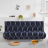HKM-938515 Stretch Folding Sofa Slipcover with Various Pattern Options - Modern Dust Cover for Comfortable Living Spaces