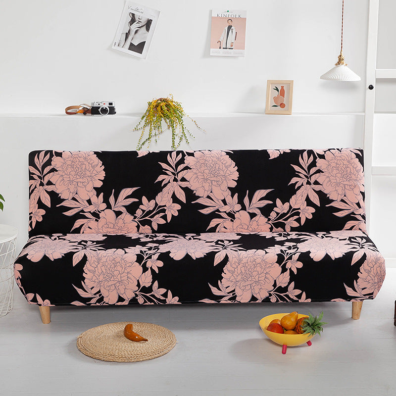 KTX-938515 Stretch Folding Sofa Slipcover with Various Pattern Options - Modern Dust Cover for Comfortable Living Spaces