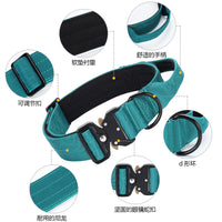 HKM-938707 Explosion-Proof Nylon Dog Collar for Medium and Large Dogs - Multiple Color Options Available