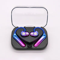 HKM-938771 Waterproof Bluetooth Headphones with Dual Moving Coil Technology, 95mAh Battery, 15m Range