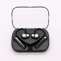 HKM-938771 Waterproof Bluetooth Headphones with Dual Moving Coil Technology, 95mAh Battery, 15m Range