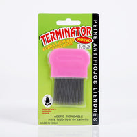 KTX-938963 Stainless Steel Pet Comb for Cats - Multiple Color Options