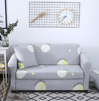 HKM-939091 Elastic Polyester Sofa Cover for Three-Seat Sofas (190-230cm)