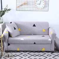 HKM-939091 Elastic Polyester Sofa Cover for Three-Seat Sofas (190-230cm)