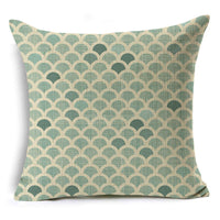 HKM-939155 Linen Peach Skin Pillowcase - Ultra Soft Cushion Cover, 45x45cm, Versatile for Any Space