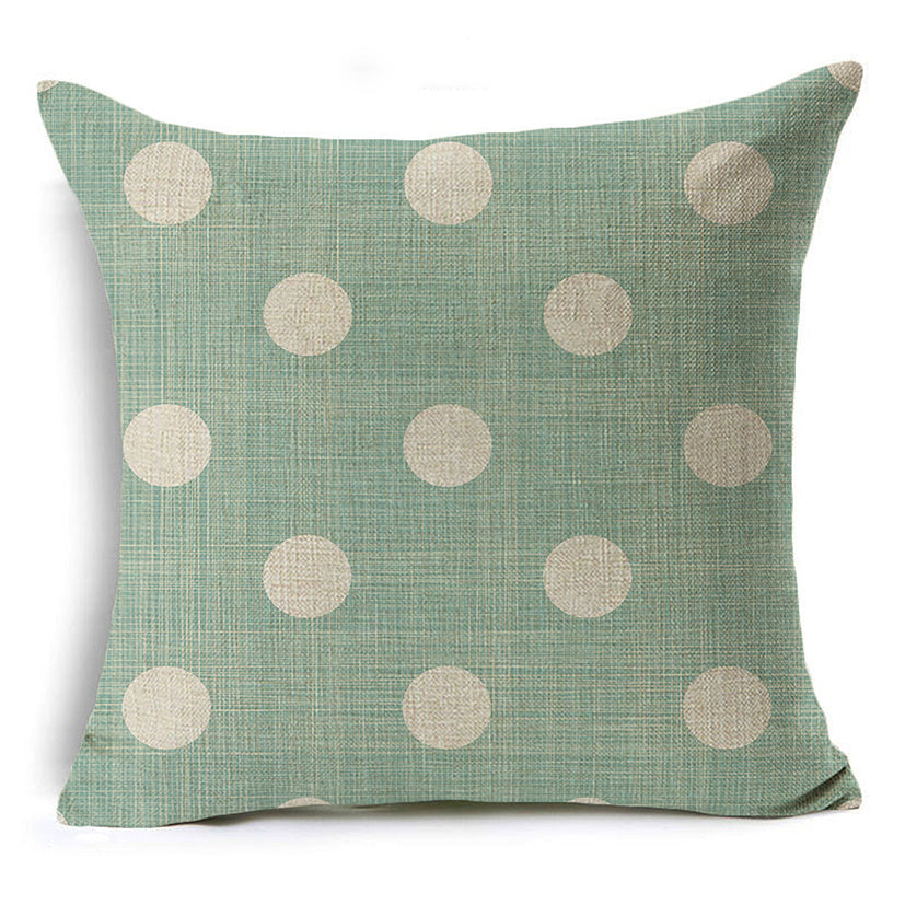 HKM-939155 Linen Peach Skin Pillowcase - Ultra Soft Cushion Cover, 45x45cm, Versatile for Any Space