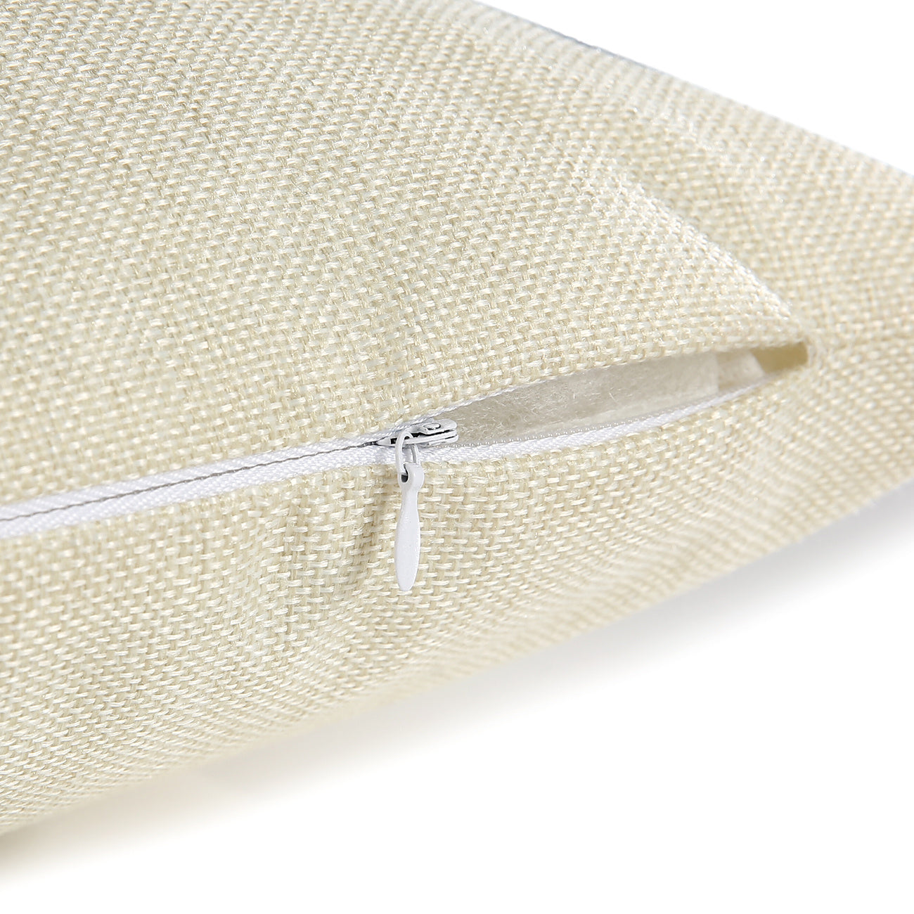 HKM-939155 Linen Peach Skin Pillowcase - Ultra Soft Cushion Cover, 45x45cm, Versatile for Any Space