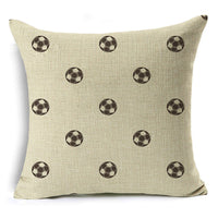 HKM-939155 Linen Peach Skin Pillowcase - Ultra Soft Cushion Cover, 45x45cm, Versatile for Any Space