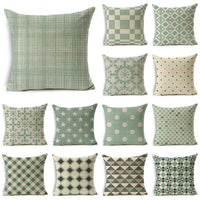HKM-939155 Linen Peach Skin Pillowcase - Ultra Soft Cushion Cover, 45x45cm, Versatile for Any Space