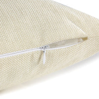 HKM-939155 Linen Peach Skin Pillowcase - Ultra Soft Cushion Cover, 45x45cm, Versatile for Any Space