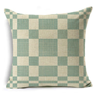 HKM-939155 Linen Peach Skin Pillowcase - Ultra Soft Cushion Cover, 45x45cm, Versatile for Any Space