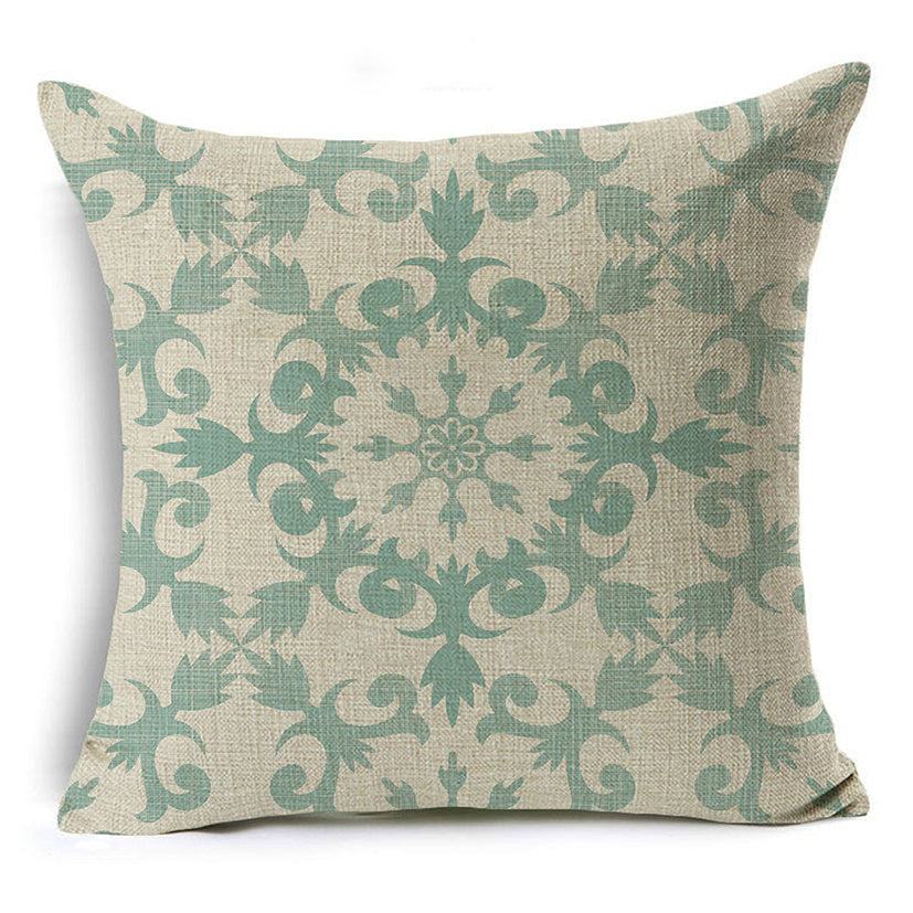 HKM-939155 Linen Peach Skin Pillowcase - Ultra Soft Cushion Cover, 45x45cm, Versatile for Any Space