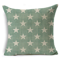HKM-939155 Linen Peach Skin Pillowcase - Ultra Soft Cushion Cover, 45x45cm, Versatile for Any Space