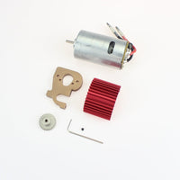 HKM-939219 Remote Control Car Motor Heat Sink with Gear Seat – Red/Blue/Purple