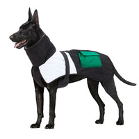 HKM-939347 Warm Thickened Winter Coat for Dogs - Available in Blue & Red or Black & White, Sizes S-XXL